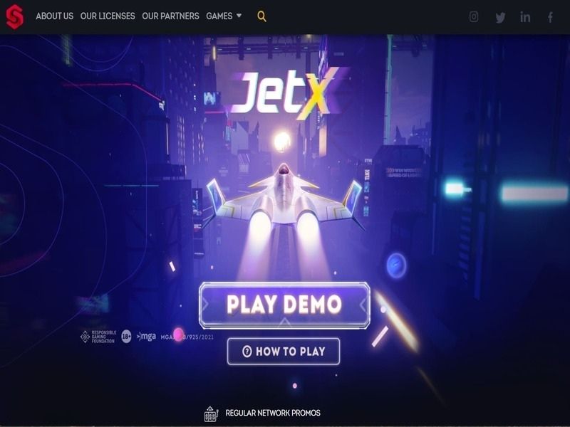 Descobre o JetX, o novo jogo de choque online